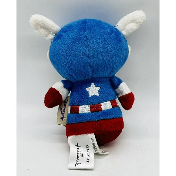Hallmark Itty Bittys Cat Woman Captain America Plush Lot of 2 Stuffed DC Comics - Picture 3 of 8